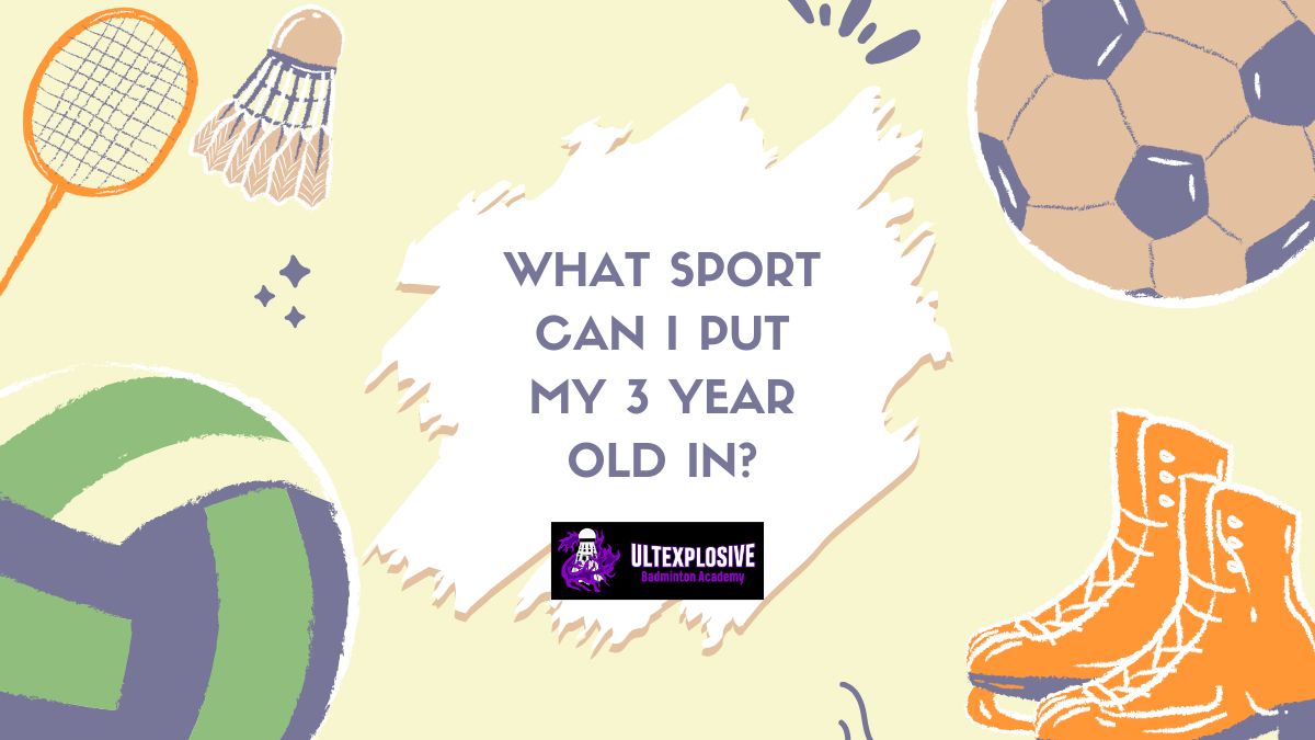 What Sport Can I Put My 3 Year Old In