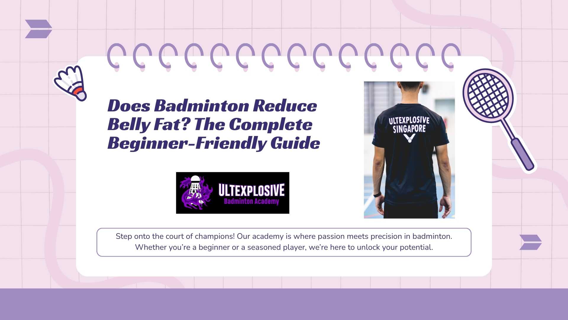 Does Badminton Reduce Belly Fat