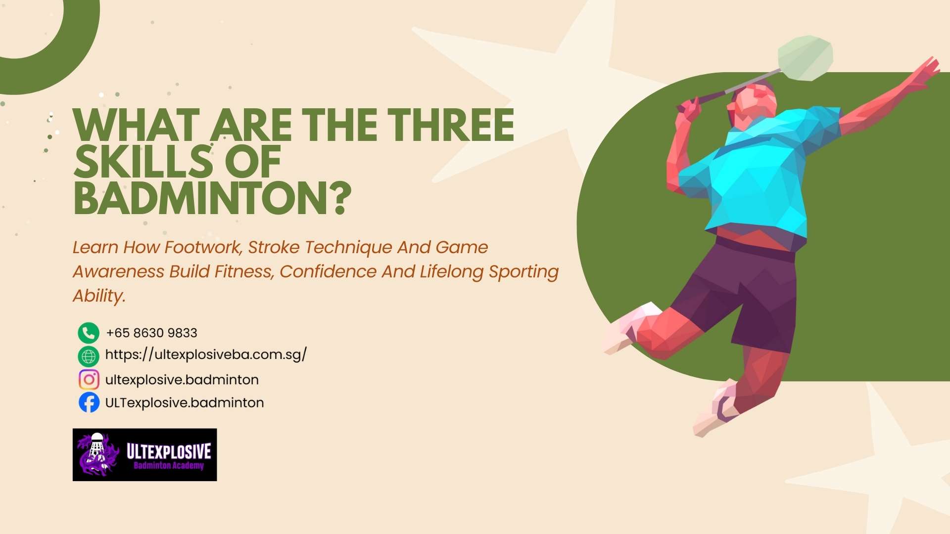 What Are The Three Skills Of Badminton