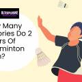 How Many Calories Do 2 Hours Of Badminton Burn?